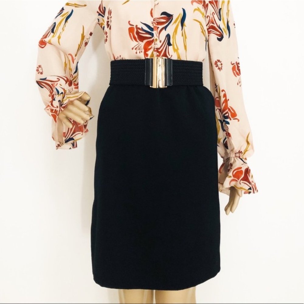GIORGIO ARMANI Black Dress Skirt